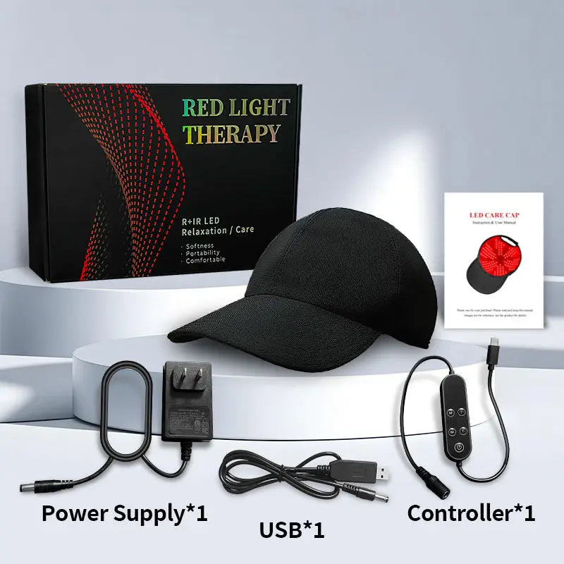 660 850 nm Red Infrared LED Light Hat Hair Regrowth Cap