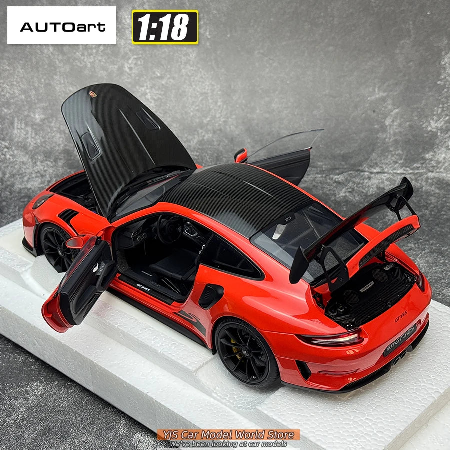 AUTOART 1/18 Porsche 911 (991.2) GT3 RS Weissach Package Car model  Send to a friend  Personal collection Static ornament
