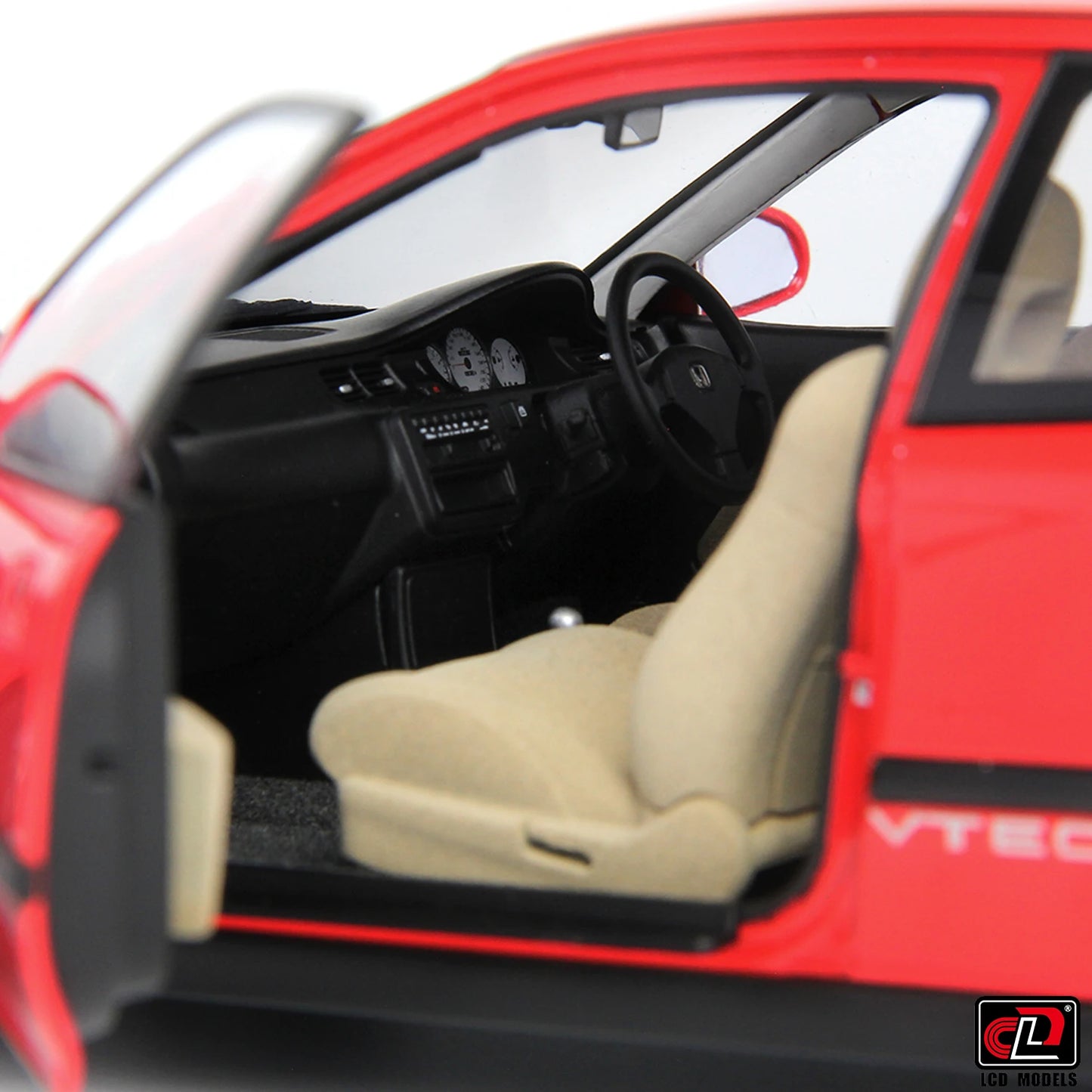 LCD 1/18 Car Model Honda Civic Mk5 EG6 Car Model Simulation Model Diecast Model Collect Ornaments Boy Custom Birthday Toy Gift