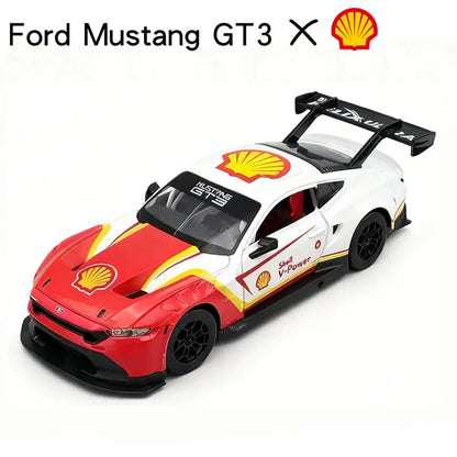 Aston Martin Valkyrie 1:23 Alloy Sports Car Model Diecast Metal Super Racing Vehicle Car Model Sound and Light Toy Gift