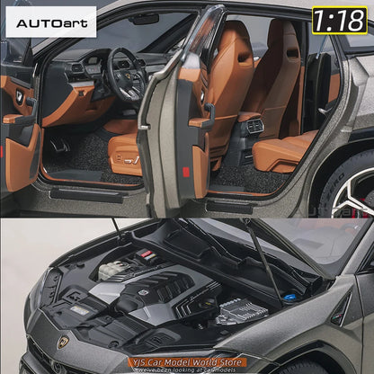 AUTOART New model 1/18 scale LAMBORGHINI URUS   car model Static display Collection Holiday gift