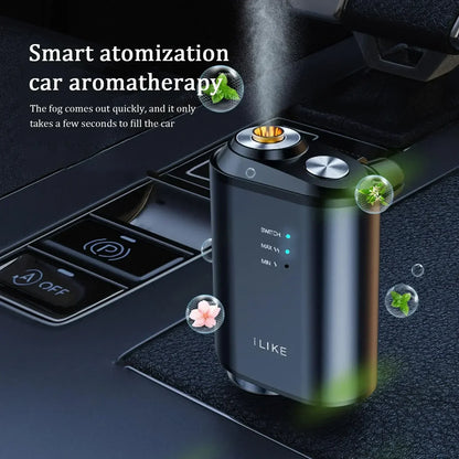 Electric Auto Air Diffuser Aroma Car Air Vent Humidifier Vent Perfume Car Clip Aromatherapy Kit Air Freshener Diffuser