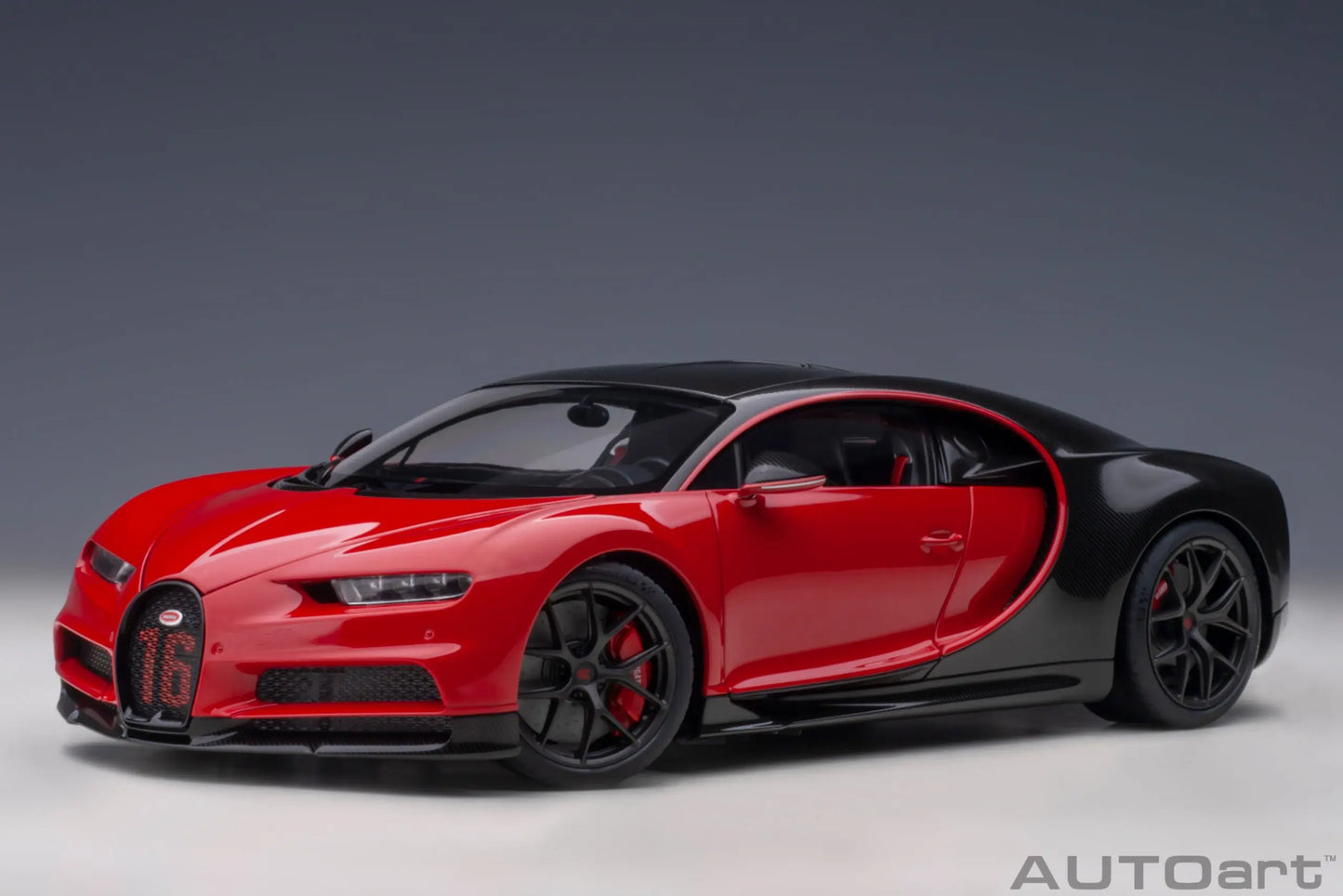 AUTOART New model 1/18 scale BUGATTI CHIRON SPORT 2019 Sports car model Static display Collection gift