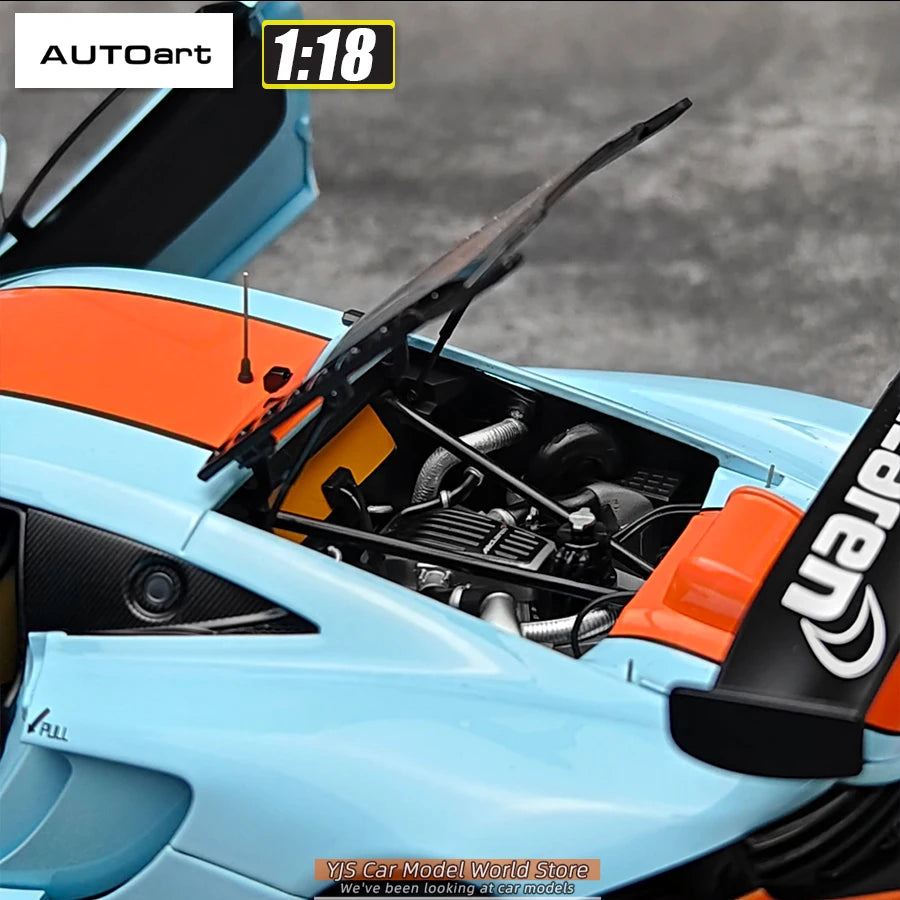 AUTOART Diecast car model 1/18McLaren MP4-12C Static display car models  Collect festival gifts