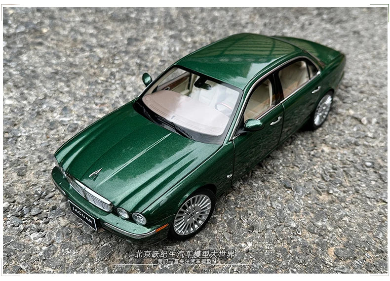 Almost Real AR 1/18 Jaguar XJ6 X350 Car models give gifts to friends Adult toys Birthday gifts to friends Company show metal