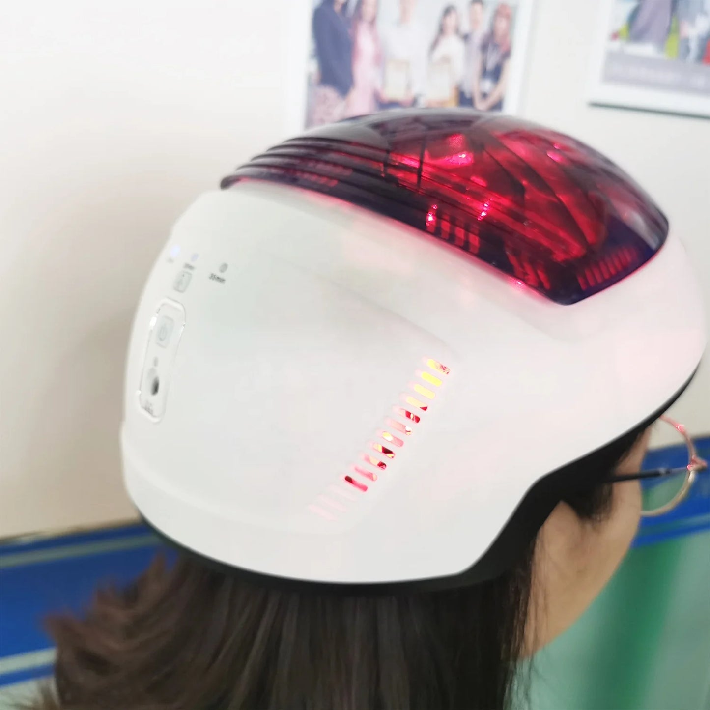 CE Approved Kernel KN-8000B Red Light Therapy Laser Hair Growth Cap Helmet For Hair Restoration