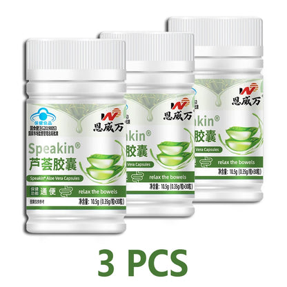 Aloe Vera Extract - Powerful Fat Burner, Fat Loss, Colon Cleanse, Detox, Metabolism Booster, Weight Loss Capsules, beauty