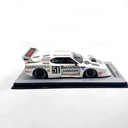 M1 Turbo DRM Salzburgring Winner 1981 #51 1/18 Scale Resin Model Car Birthday Collection Gift Toy Scene Matching