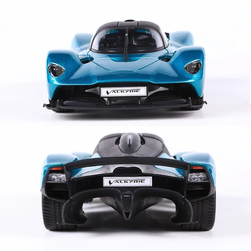 Maisto 1:18 2022 Valkyrie Green/Silver Alloy Model Car