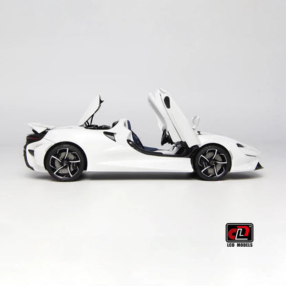 LCD Diecast car model 1:18 McLaren ELVA car model metal static display collection
