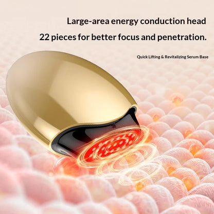 RF Facial Beauty Device EMS Anti-Aging Wrinkle Remover 2 Colors LED Skin Care Mini Radio Frequency Face Massager