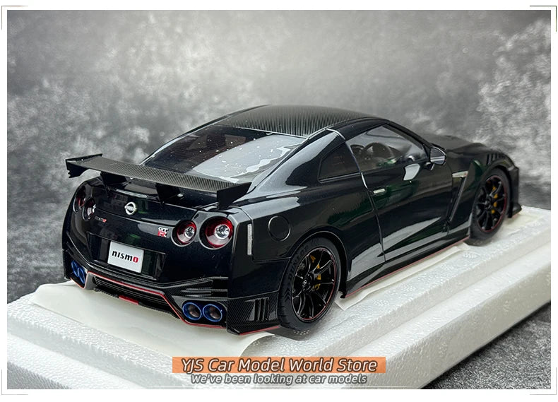 AUTOart 1:18 FOR Nissan GT-R35 NISMO 2022 SPECIAL EDITION Sports car model Car model Holiday gift Static ornament