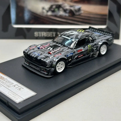 SW 1:64 Mustang Hoonicorn RTR V3 Alloy Car Diecasts Vehicles Car Model Miniature Scale Model Car Toy Gift