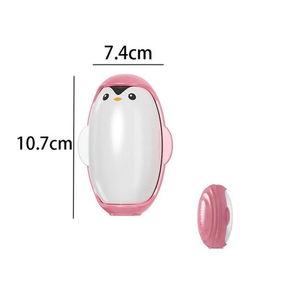 Washable Lint Remover Penguin Clothes Roller Portable Pet Hair Remover Dust Removal Eliminator Brush Hair Sticky Cleaning Tools