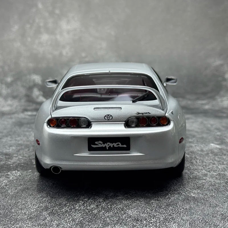 WHELART Diecast model 1/18  Ty SUPRA A80 Metal Car model Static display collection holiday gifts
