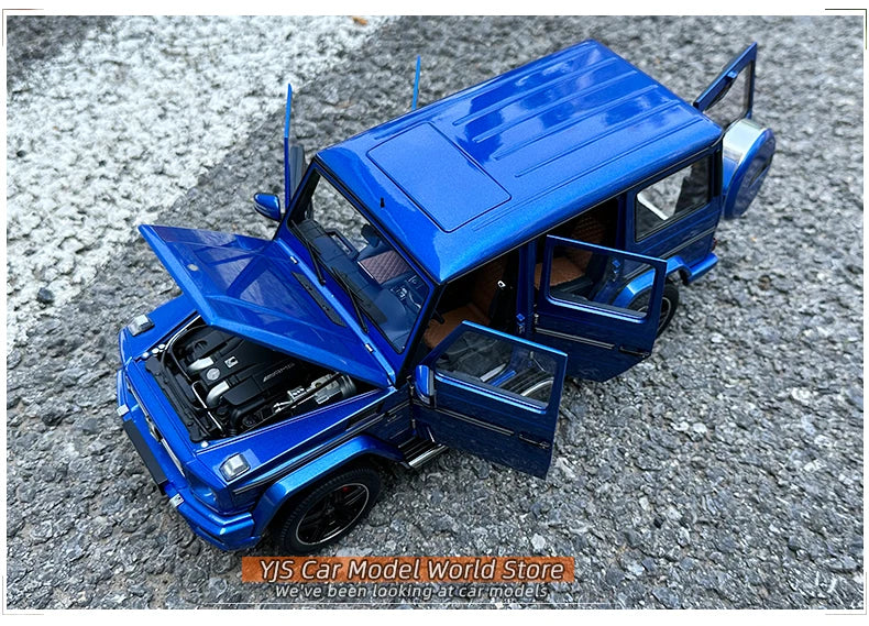 AUTOART 1:18 G63 2017 Car model SUV  Personal collection of holiday gifts