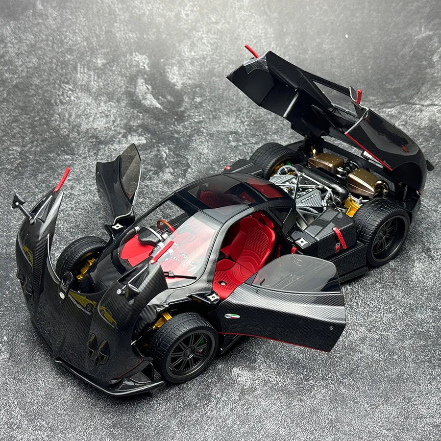 Almost Real 1:18 Pagani zonta Zonda F 2005 Geneva Motor Show car model alloy collection gift to friends and family