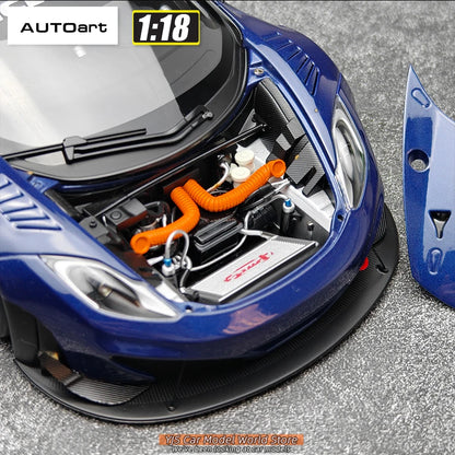 AUTOART Diecast car model 1/18McLaren MP4-12C Static display car models  Collect festival gifts