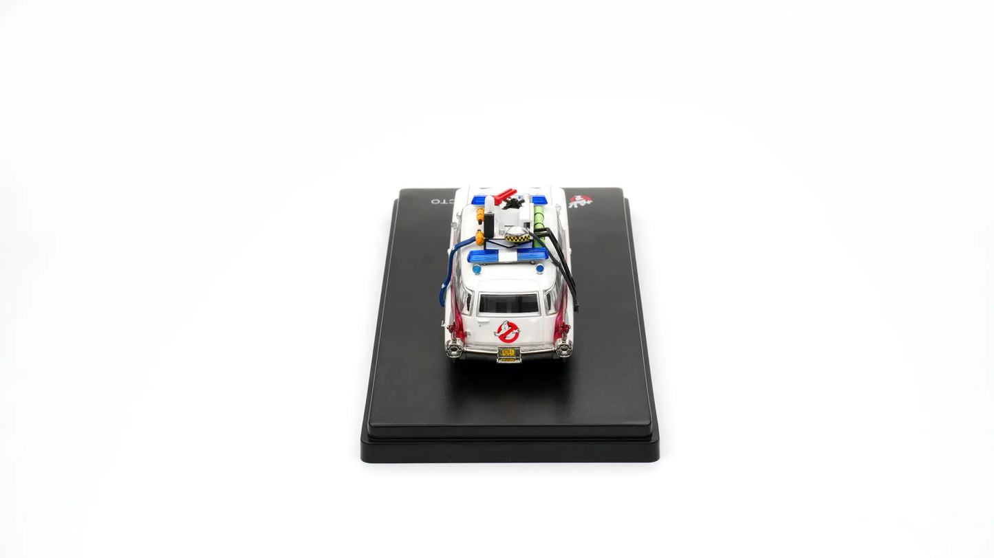 Ghostbuster Miller 1:64 Meteor 1959 Ecto-1 Diecast Car Model Collection ToYS