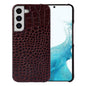 Genuine Leather Case for Samsung Galaxy S22 S23 S21 S20 Ultra Plus S10 Note 20 10 A53 Crocodile Pattern Phone Cover Back Shell