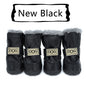 Winter Pet Dog Shoes Warm Snow Boots Waterproof Fur 4Pcs/Set Small Dogs Cotton Non Slip XS For ChiHuaHua Pug Pet Product PETASIA