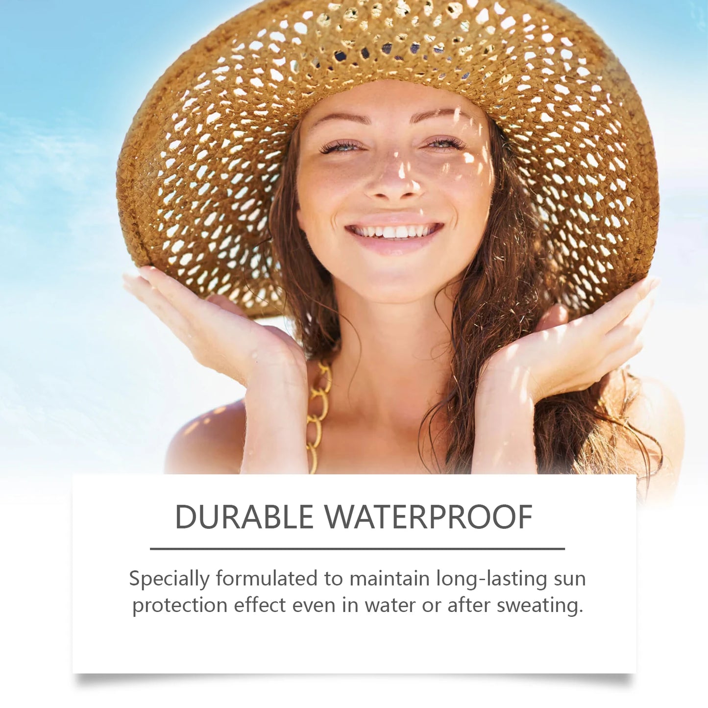 Spf 50+ Sunscreen Stick Hydrating Oil Free Anti Sun UV Protection Natural Sunblock Isolation Cream Mild Face Body Moisturizer
