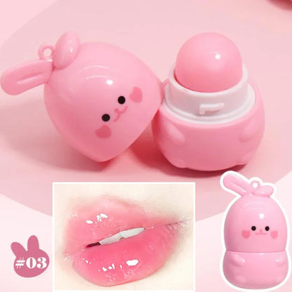 Moisturizing Lip Balm Natural Lips Makeup Color Change Lipstick Nourishing Repair Dry Lips Cute Little Bear Lip Balm Lip Care