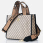 CH Fashion Monogram Print High Quality Metal Logo Casual Light Luxury Brand Designer New Women's Handbag