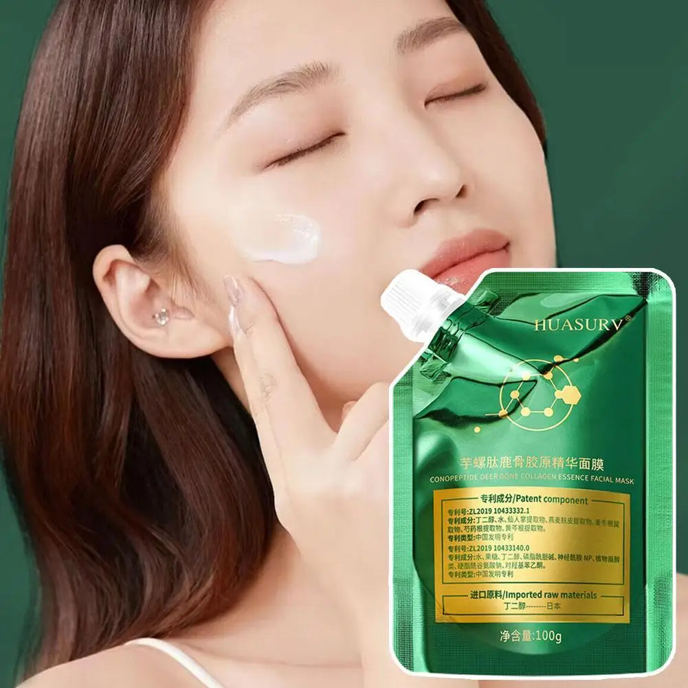 100g Moisturizing Retinol Gold Mask Oil Control Remove Pores Snake Venom Brighten Facial Mask Firming Face Skin Care