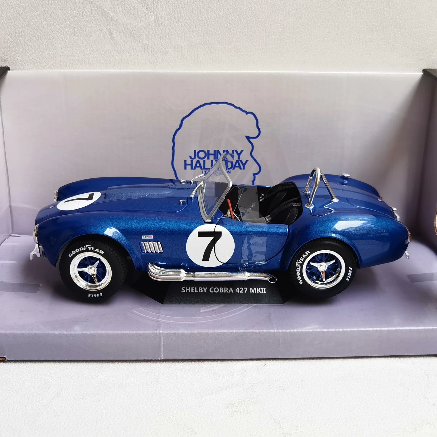 SOLIDO 1/18 Shelby Cobra 427 MK II #7 Racing Car Model