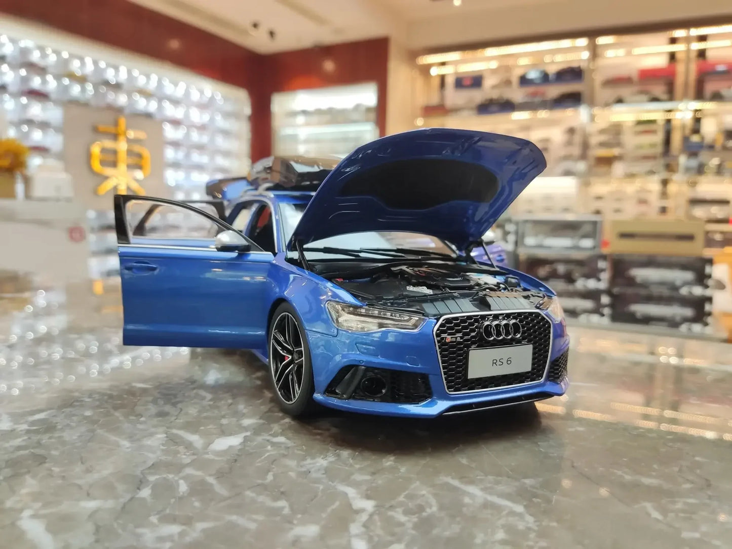 1/18 AUDIRS RS6 RS 6 Avant C7 WELL Diecast Model Toy Cars Boys Girls Gifts