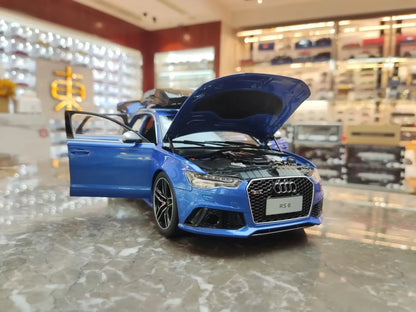 1/18 AUDIRS RS6 RS 6 Avant C7 WELL Diecast Model Toy Cars Boys Girls Gifts