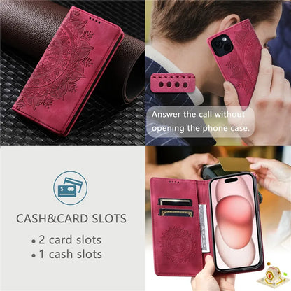 Wallet Luxury Phone Case For Xiaomi Redmi 9A 9C NFC Note 9S 9 Pro Max Redmi9 Power 9T Leather Magnetic Flip Cover Totems Coque