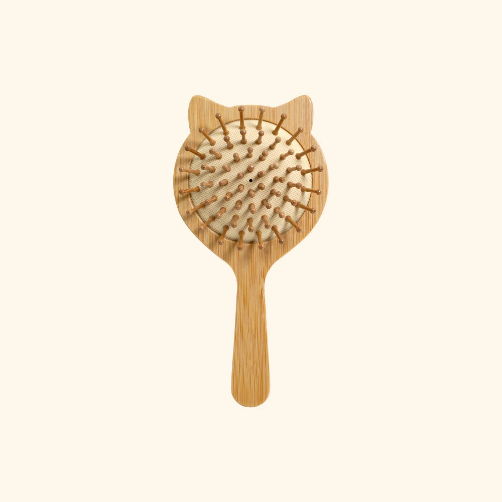 Steel Needle Bamboo Hair Brush Air Cushion Detangling Hairbrush Head Massagers Scalp Styling Hair Care Tool Hair Comb