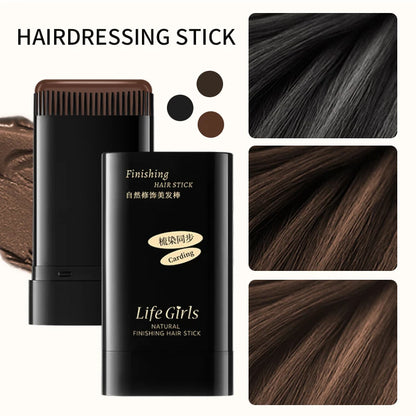 Life Girls Reabal with Hair Comb Coloring Gray Hair, Covering, Natural Glossy, Convenient to Carry, Convenient to Color on Comb, Dye Hair, Covering Your Outside, Convenient to Carry When Covering Ornaments