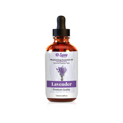 100ml Lavender Plant Essential Oil Massage SPA Moisturizing Comfortable Calming Nourishing and Moisturizing  Essence No Additive