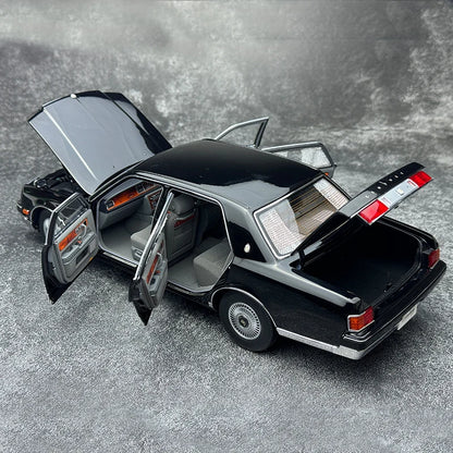 Almost Real Car model 1/18 Toyota Century alloy full open model 1997 black Static collection Collect Holiday gift