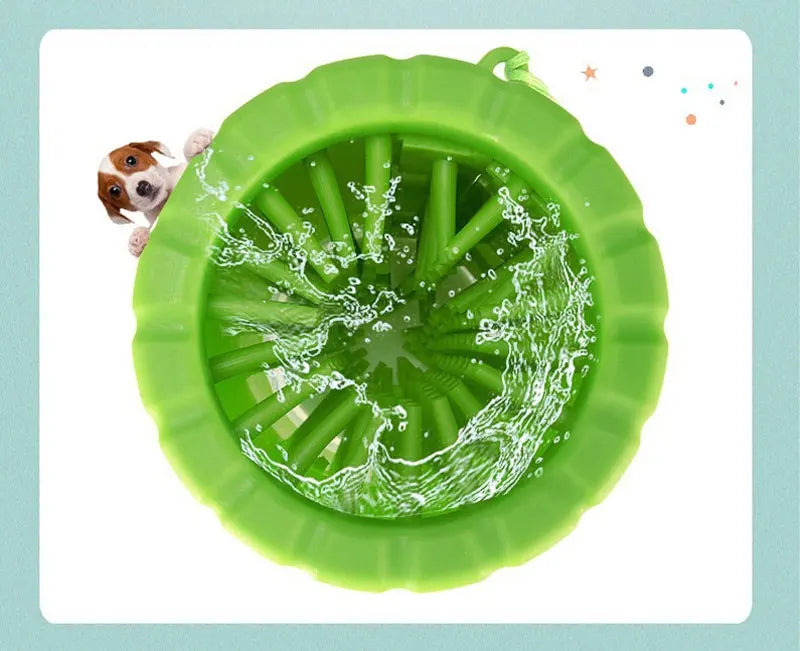Pet Dog Foot Wash Artifact Cat Puppy Foot Cup Wash Paw Cleaning Free Scrub Automatic Foot Wash Pet Cup Pet Dog Products