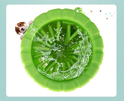 Pet Dog Foot Wash Artifact Cat Puppy Foot Cup Wash Paw Cleaning Free Scrub Automatic Foot Wash Pet Cup Pet Dog Products