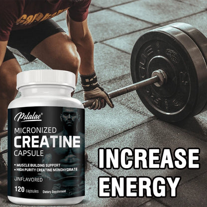 Creatine Monohydrate Energy Performance Whey Proteins for Muscle Mass Workout Recovery Friendly Adult Nutritional Supplement