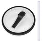 40Oz Tumbler Flip Straw Lid Replacement Spill Proof Resistant Tumbler Lid Reusable Spray Proof Tumbler Cover for stanley Cug