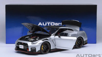 AUTOart 1:18 FOR Nissan GT-R35 NISMO 2022 SPECIAL EDITION Sports car model Car model Holiday gift Static ornament