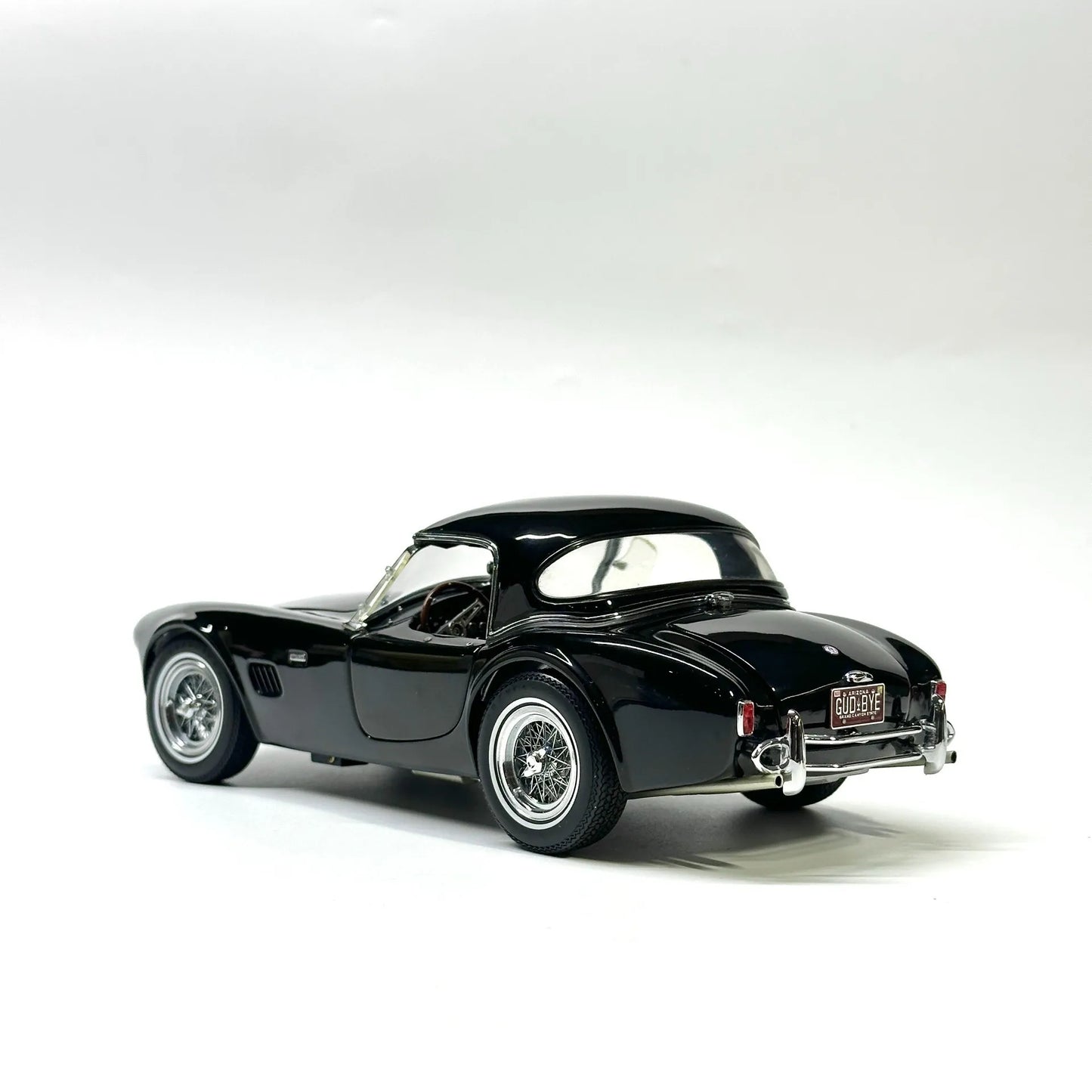 Exoto 1:18 AC Cobra Shelby 289 Black Simulation Limited Edition All Open Alloy Metal Static Car Model Toy Gift