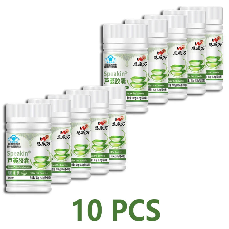 Aloe Vera Extract - Powerful Fat Burner, Fat Loss, Colon Cleanse, Detox, Metabolism Booster, Weight Loss Capsules, beauty