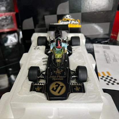 Exoto 1:18 TYPE 72 No.31 Bring a Doll Simulation Limited Edition All Open Alloy Metal Static Car Model Toy Gift