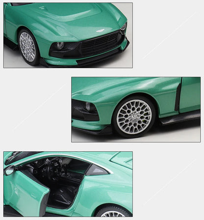 WELLY 1:24 Aston Martin Valour Supercar Alloy Car Diecasts & Toy Vehicles Car Model Miniature Scale Model Car Toy For Children