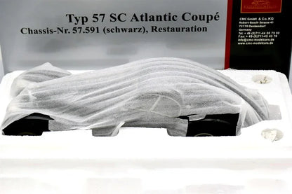 CMC 1:18 57SC Atlantic 1938 Simulation Limited Edition All Open Alloy Metal Static Car Model Toy Gift