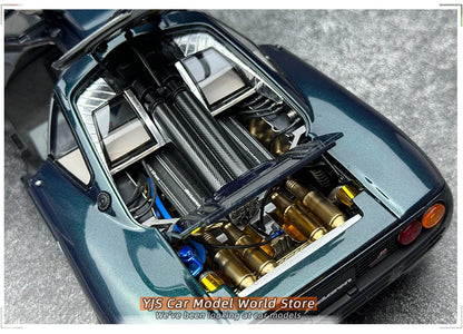 LCD model 1 New 1:18 FOR McLaren F1 XP5 alloy car model sports car static display gift collection for friends