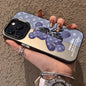 Matte Hard Case for iPhone 16 15 14 13 12 11 Pro Max XS X XR 8 7 Plus SE 2020 Luxury Retro Robot Bear Shockproof Plating Cover