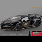 Large 1/18 Aventador SVJ Supercar Model Simulation Interior Details Adult Collection Ornaments